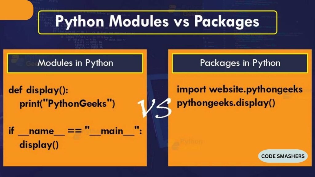 Python modules and packages