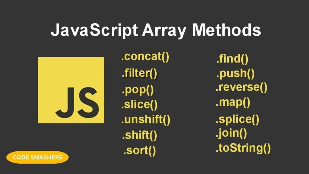 JS Javascript array methods 