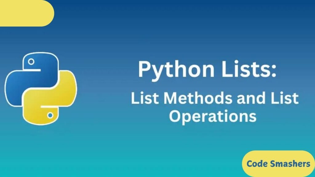 Python lists and its method