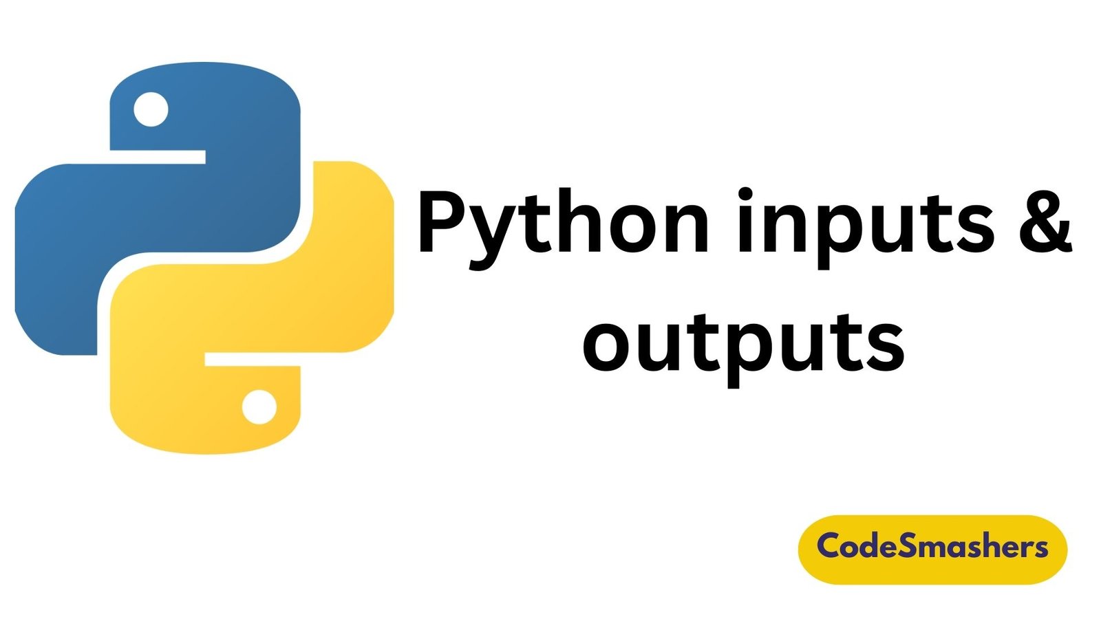 Python inputs and outputs
