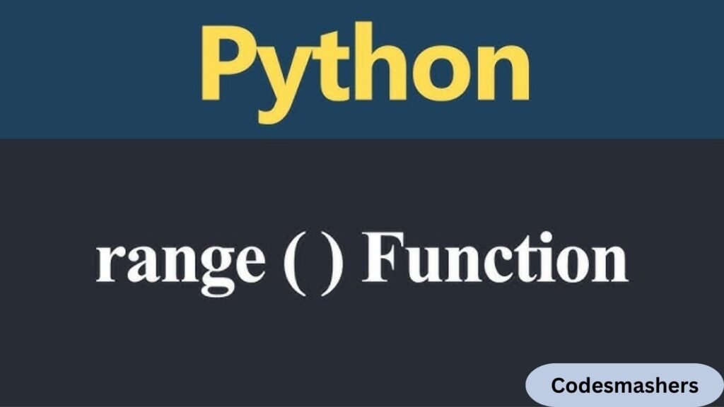 Python range function image