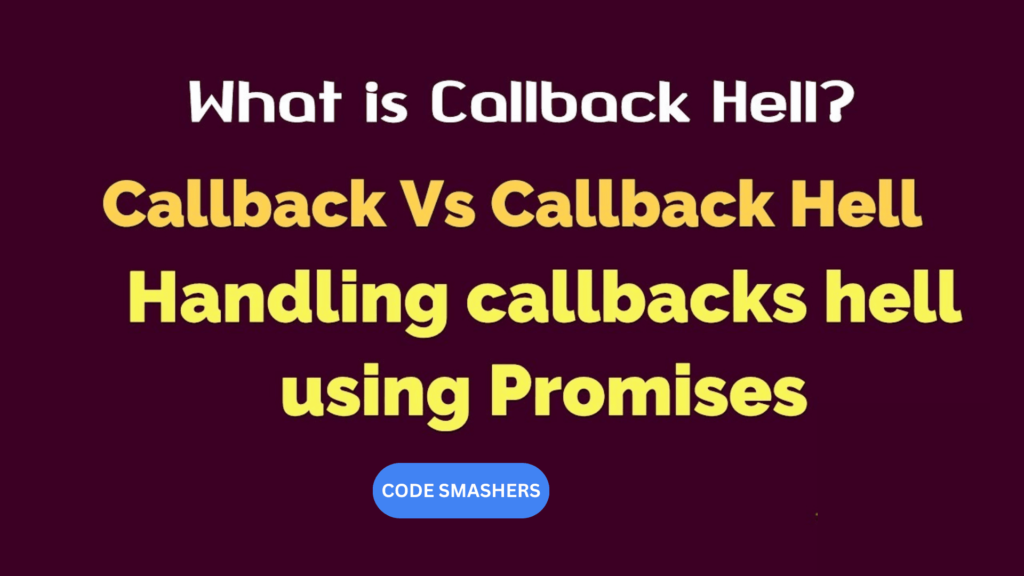 Asynchronous JavaScript callback hell